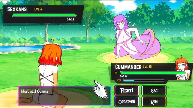 Oppaimon Hentai parody game Ep.5 Best nurse fuck pokemon