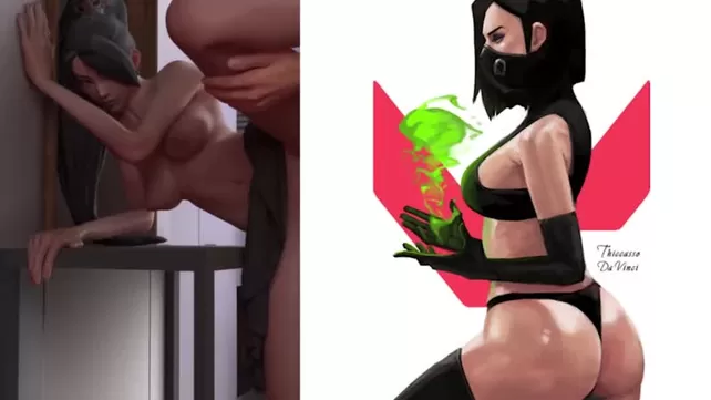 Саунадағы әйел сексуалды әйел