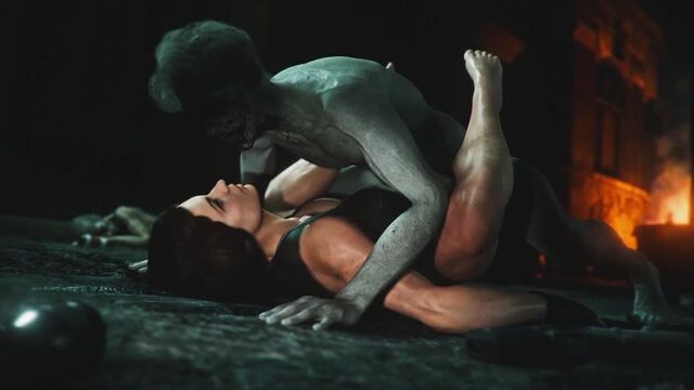 Jill Valentine's Zombie Mating Press - 3D Porn / 3Dポルノ