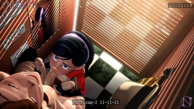 Violet Parr Helen Parr - the Fitting Room (720p)(regular)(Sound) futanari futa porn